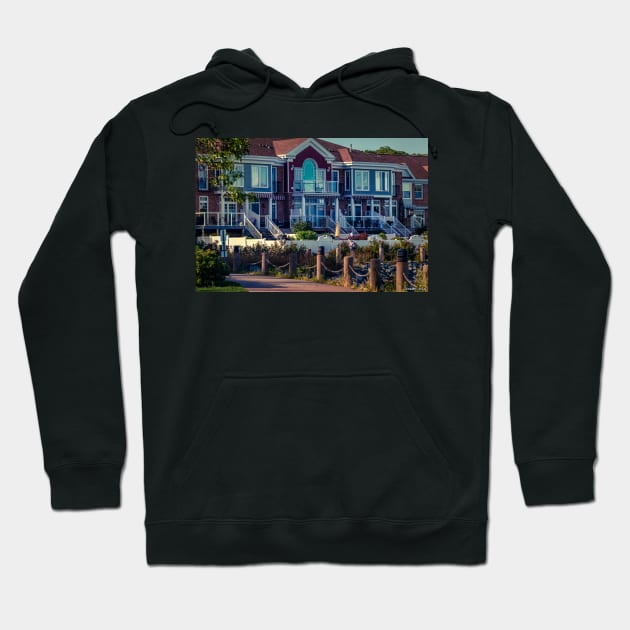 Condos at Bedford Waterfront Hoodie by kenmo